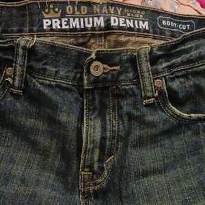 Old Navy Men's Bootcut Jeans - Deep Indigo